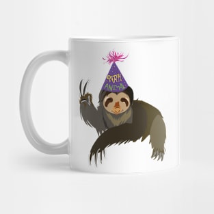 Party sloth Mug